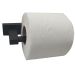 Suporte Porta Papel Higiênico Preto Quadrado De Metal Papeleira Banheiro