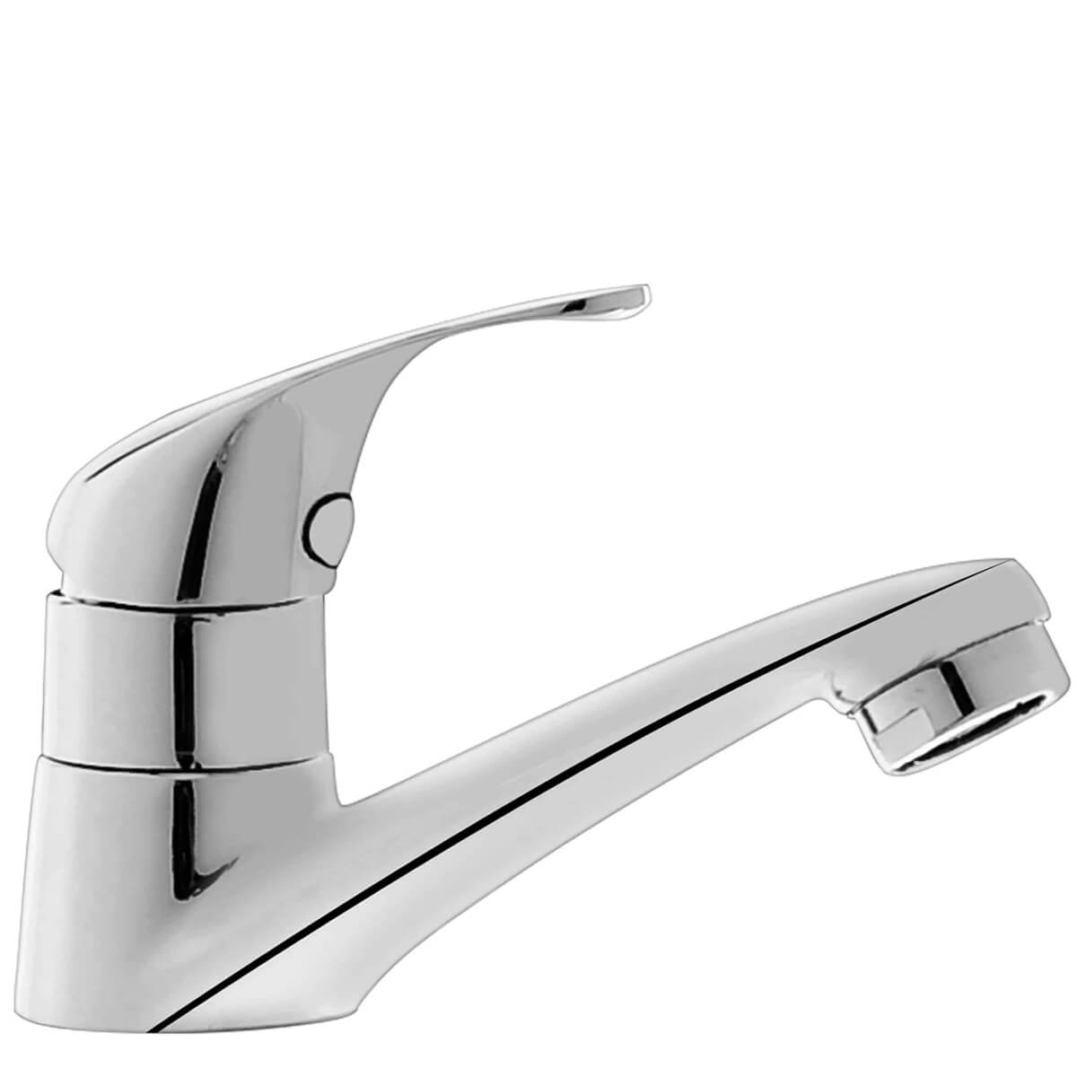 Torneira de Mesa para Banheiro Água Fria com Alavanca Cromado Eco