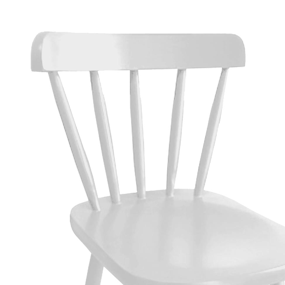 Banqueta Alta  Espanha Branco