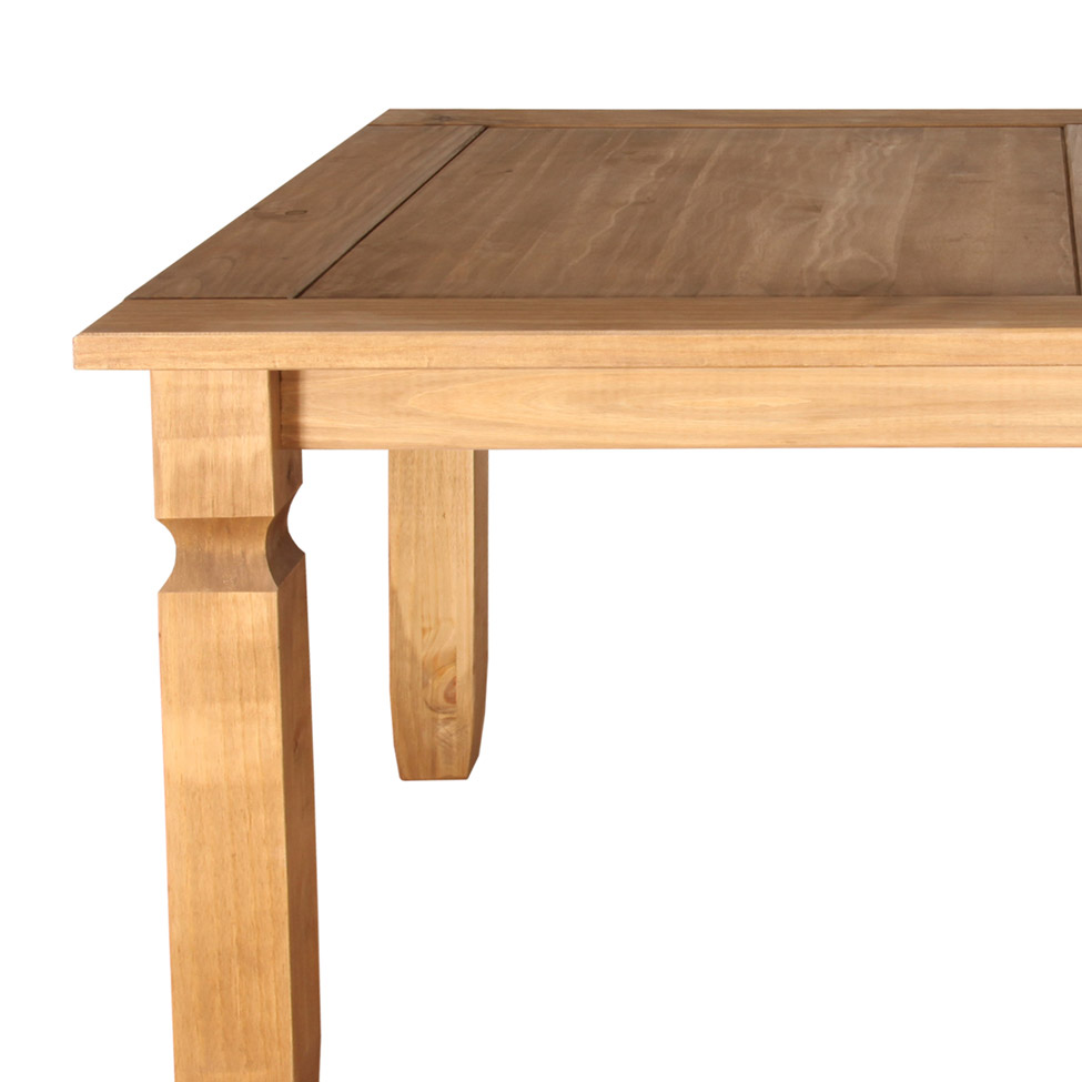 Mesa de Jantar Retangular Corona Mel 140 cm
