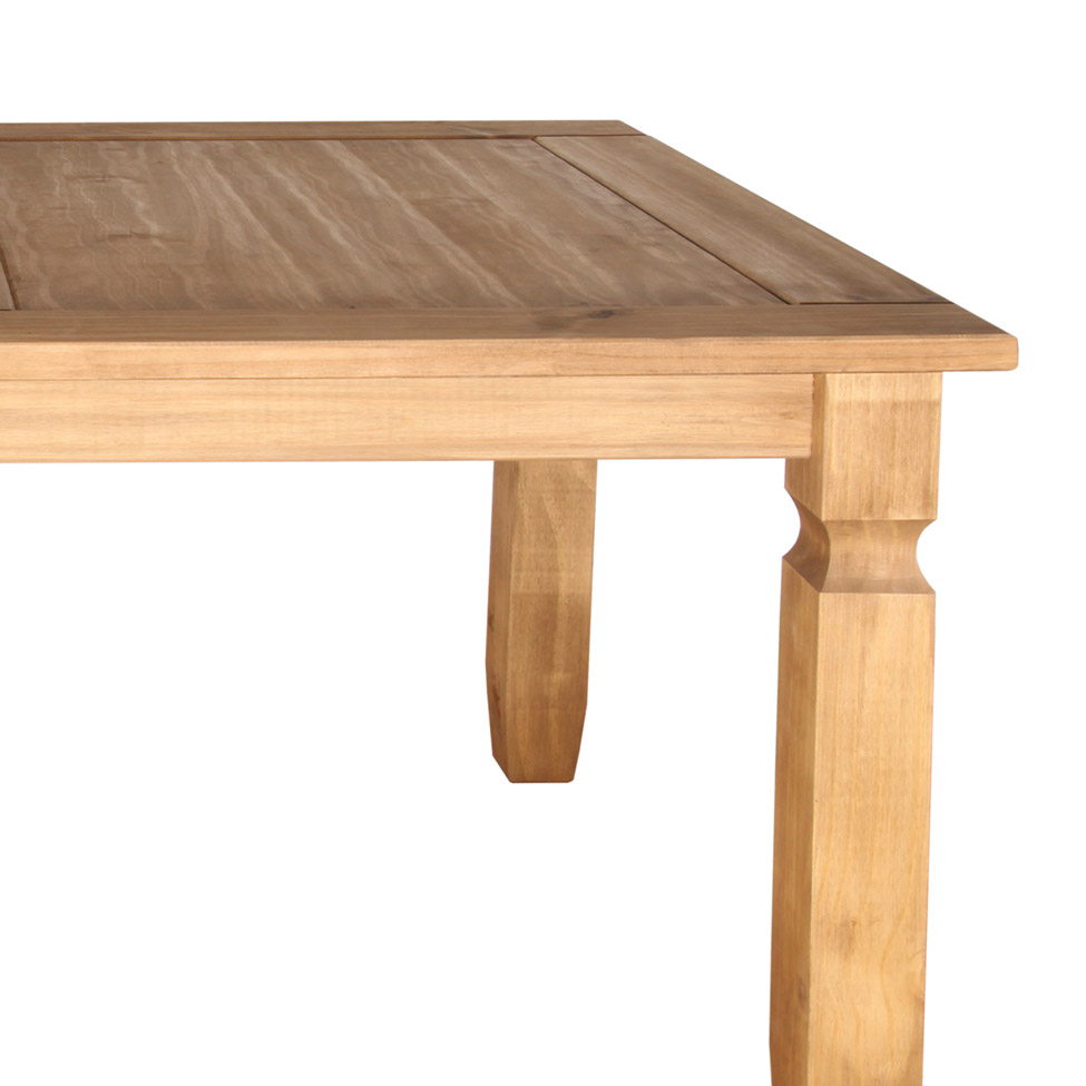 Mesa de Jantar Retangular Corona Mel 140 cm