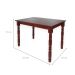 Mesa de Jantar Retangular Dalas Imbuia 110 cm