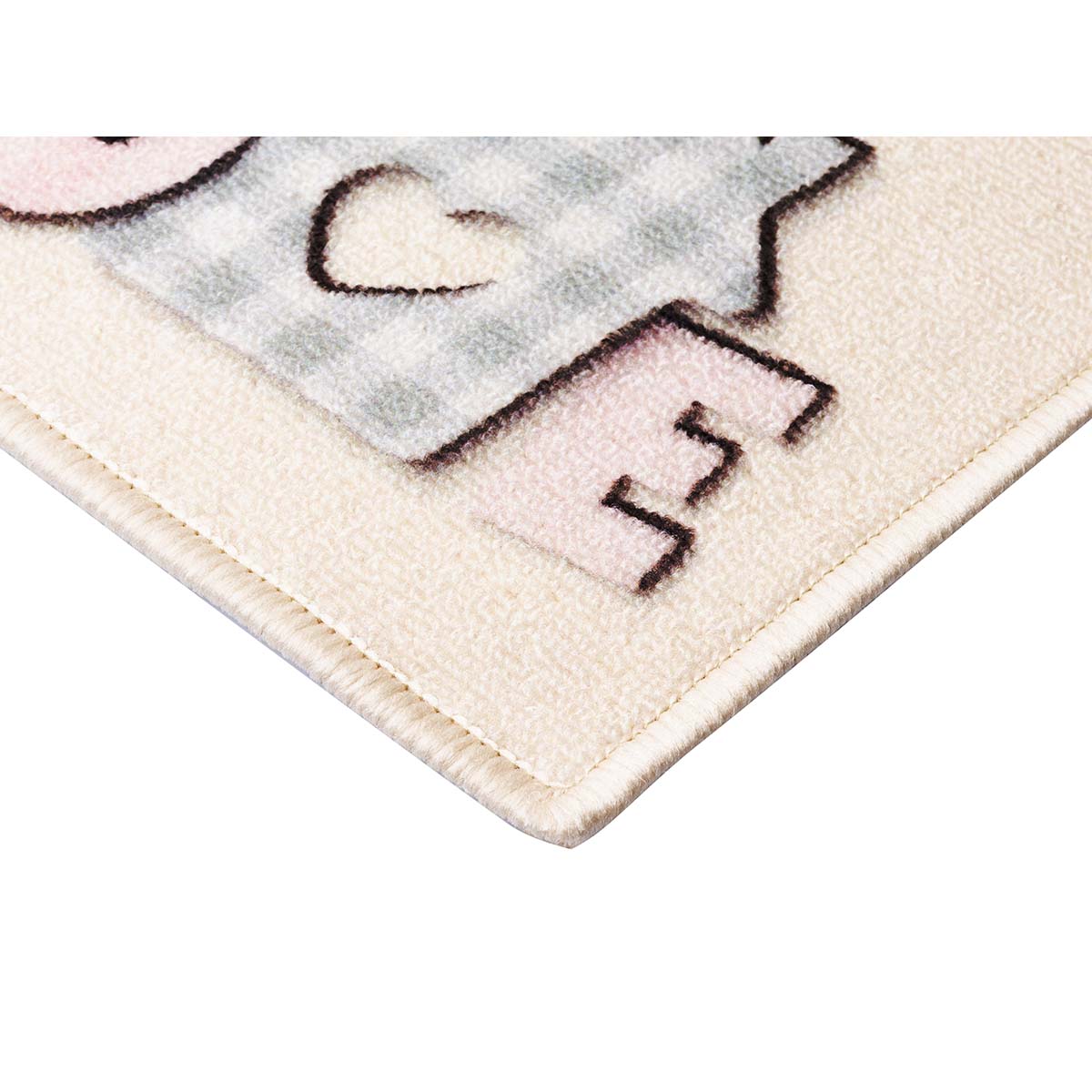 Capacho Antiderrapante Clean 34 Off White 0,45X0,75M