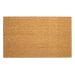 Capacho Fibra de Coco Bahia 01 Bege  0,45X0,75M