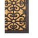 Capacho de Borracha Alagoas 03 Bege-Preto 0,33X0,60M