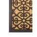 Capacho de Borracha Alagoas 03 Bege-Preto 0,33X0,60M