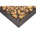 Capacho de Borracha Alagoas 03 Bege-Preto 0,33X0,60M