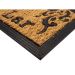 Capacho de Borracha Alagoas 04 Bege-Preto 0,33X0,60M