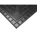 Capacho de Borracha Iron 22 Bege  0,40X0,60M
