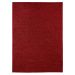 Tapete Antiderrapante Linen 06 Vermelho 0,50X0,80M