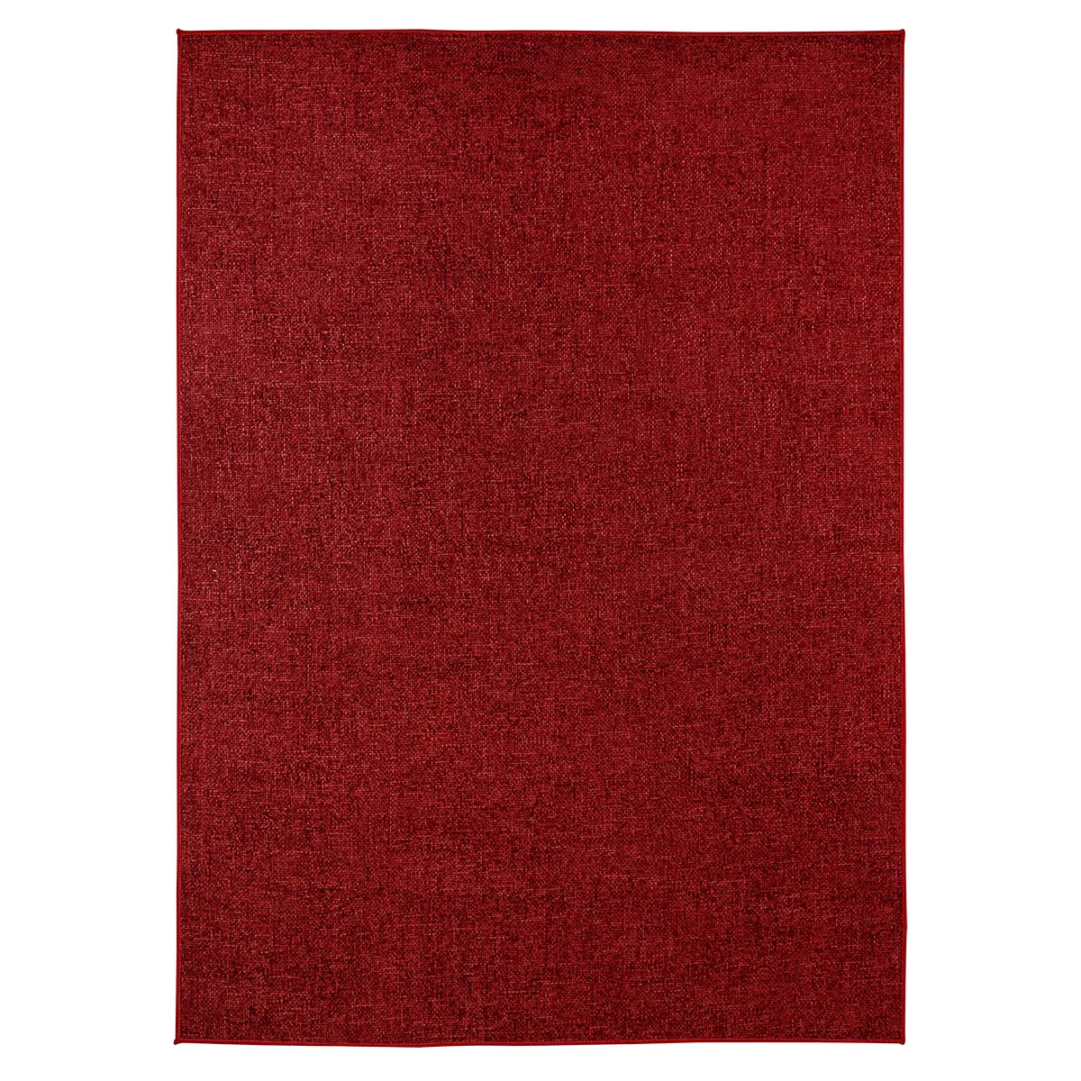 Tapete Antiderrapante Linen 06 Vermelho 0,50X0,80M