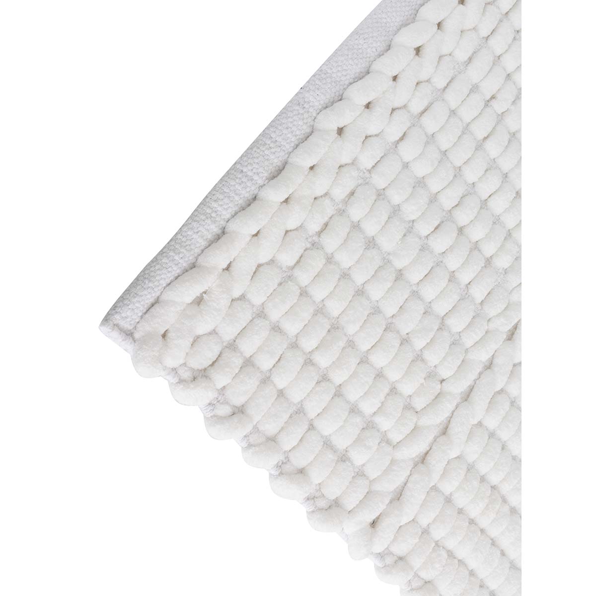 Tapete Banheiro Antiderrapante Caribe 01 Branco 0,50X0,70M