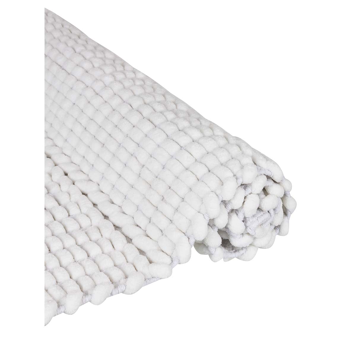 Tapete Banheiro Antiderrapante Caribe 01 Branco 0,60X0,90M