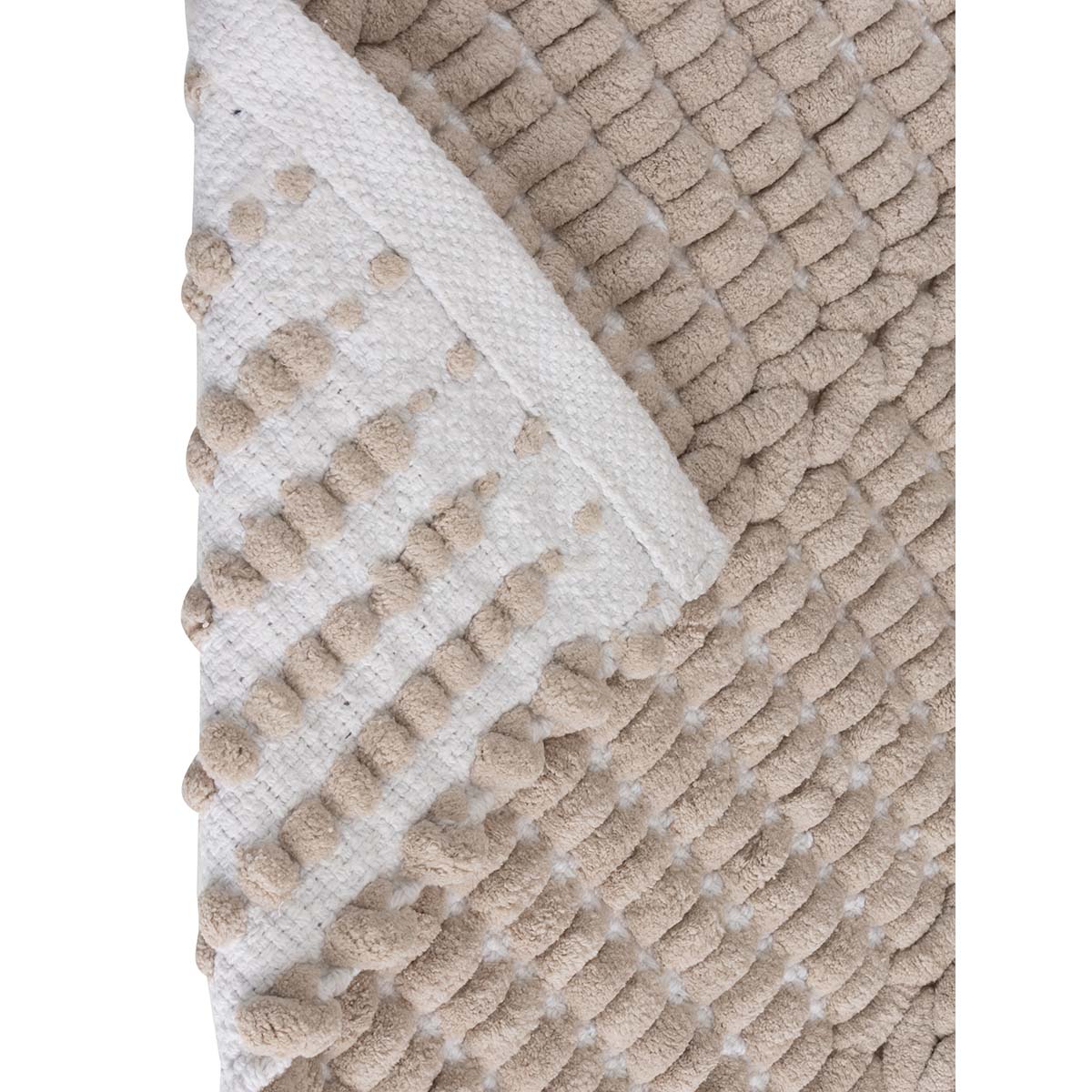 Tapete Banheiro Antiderrapante Caribe 02 Bege 0,60X0,90M