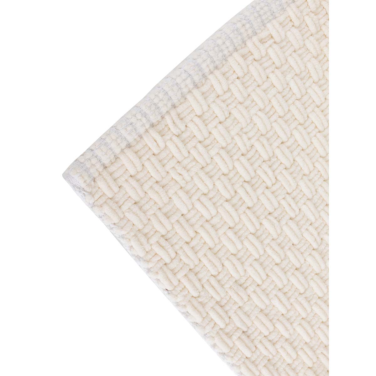 Tapete Banheiro Antiderrapante Hawai 01 Branco 0,50X0,70M