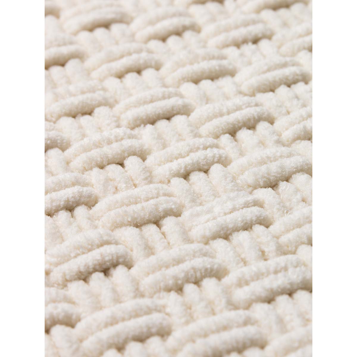 Tapete Banheiro Antiderrapante Hawai 01 Branco 0,60X0,90M
