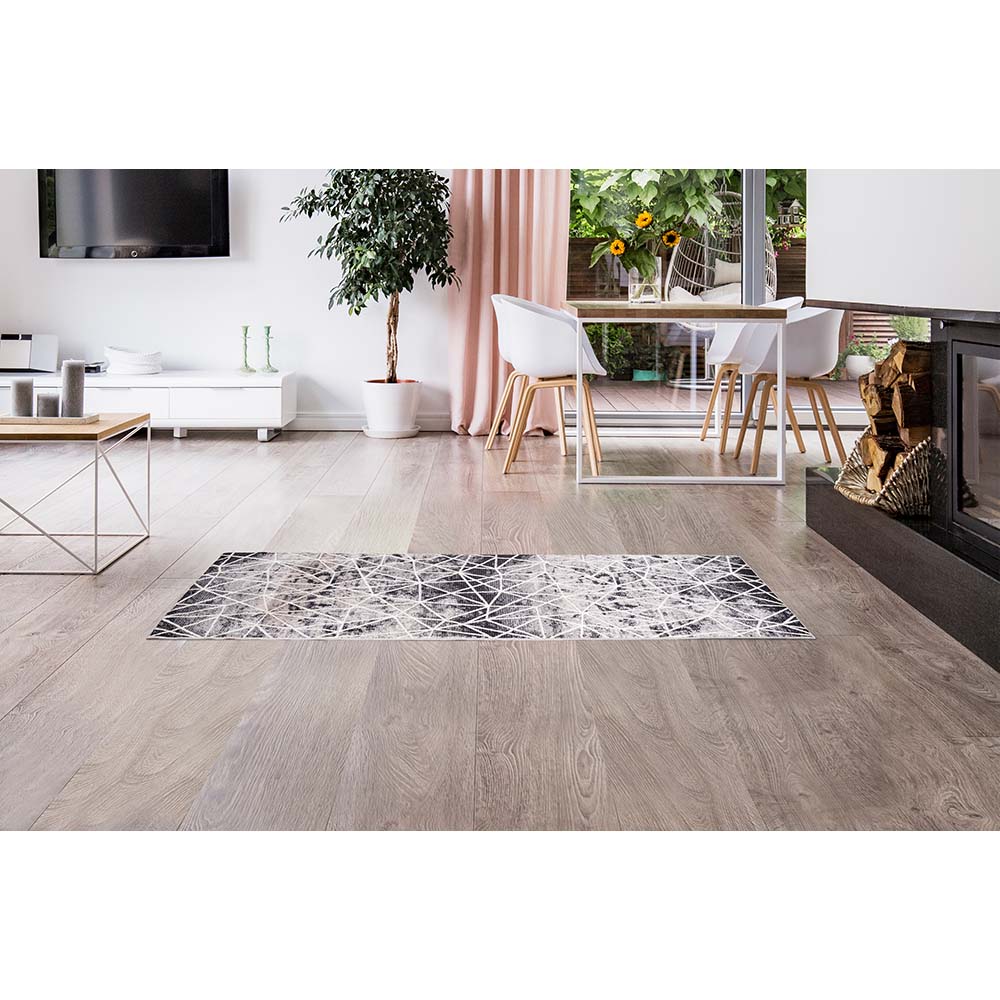 Tapete Belga Liege 1 Cinza 0,40X0,60M - Edantex