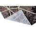 Tapete Belga Liege 1 Cinza 0,40X0,60M - Edantex
