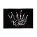 Tapete Cozinha Antiderrapante Clean 21 Preto 0,40X0,60M