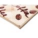 Tapete Cozinha Antiderrapante Clean 24 Bege-Cinza 0,40X0,60M