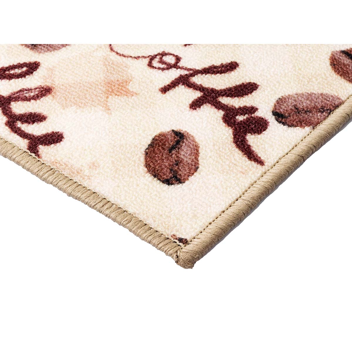 Tapete Cozinha Antiderrapante Clean 24 Bege-Cinza 0,40X0,60M