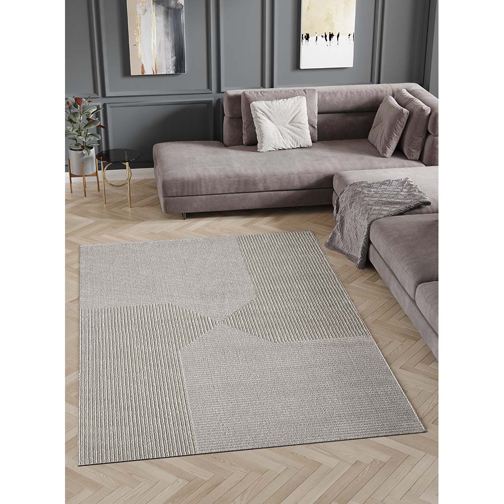 Tapete Dixon 05 Bege 0,50X1,00M - Edantex