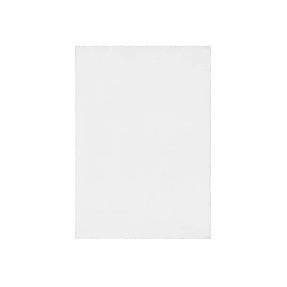 Tapete Felpudo Aconchego 01 Branco 0,50X0,80M - Edantex