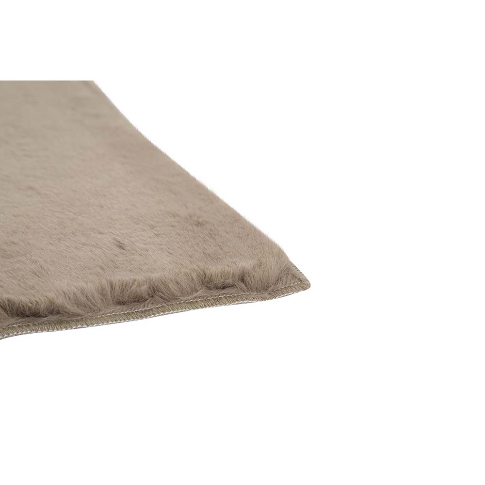 Tapete Felpudo Aconchego 02 Bege 0,67X1,80M - Edantex
