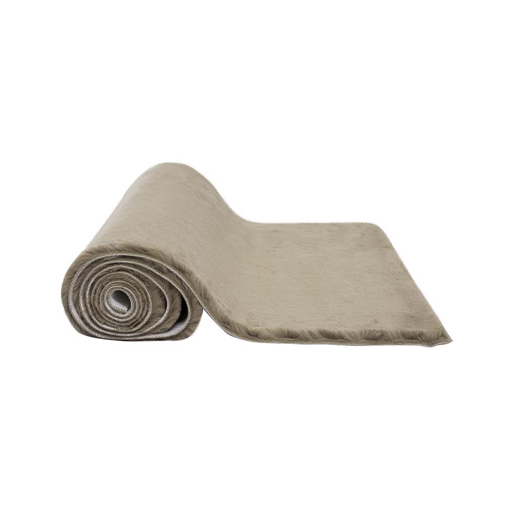 Tapete Felpudo Aconchego 02 Bege 1,40X2,00M - Edantex