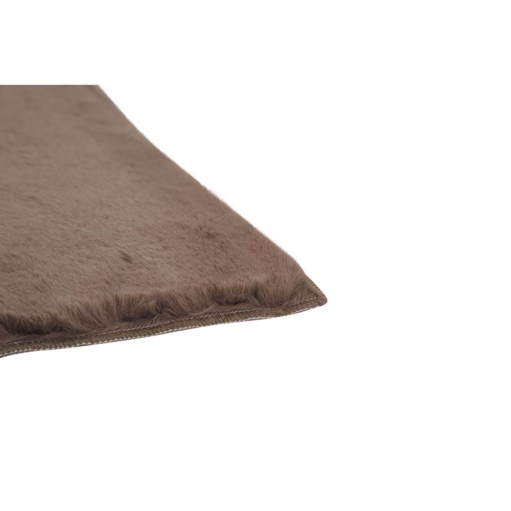 Tapete Felpudo Aconchego 03 Bege 0,50X0,80M - Edantex