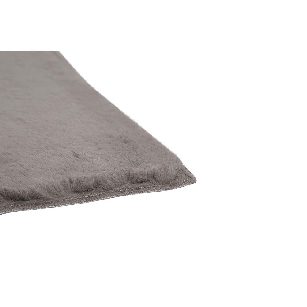 Tapete Felpudo Aconchego 05 Cinza 0,67X1,80M - Edantex