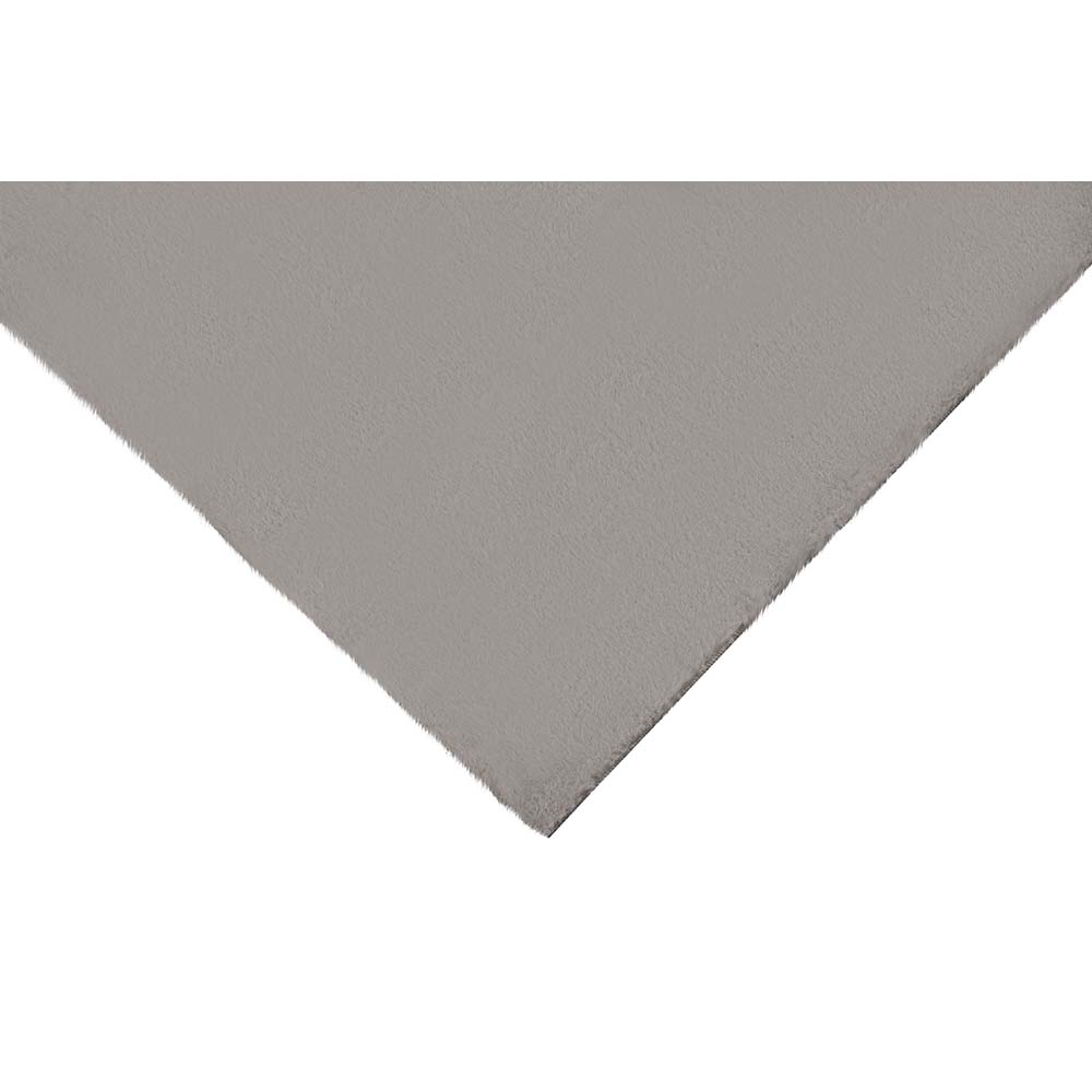 Tapete Felpudo Aconchego 05 Cinza 0,67X1,80M - Edantex