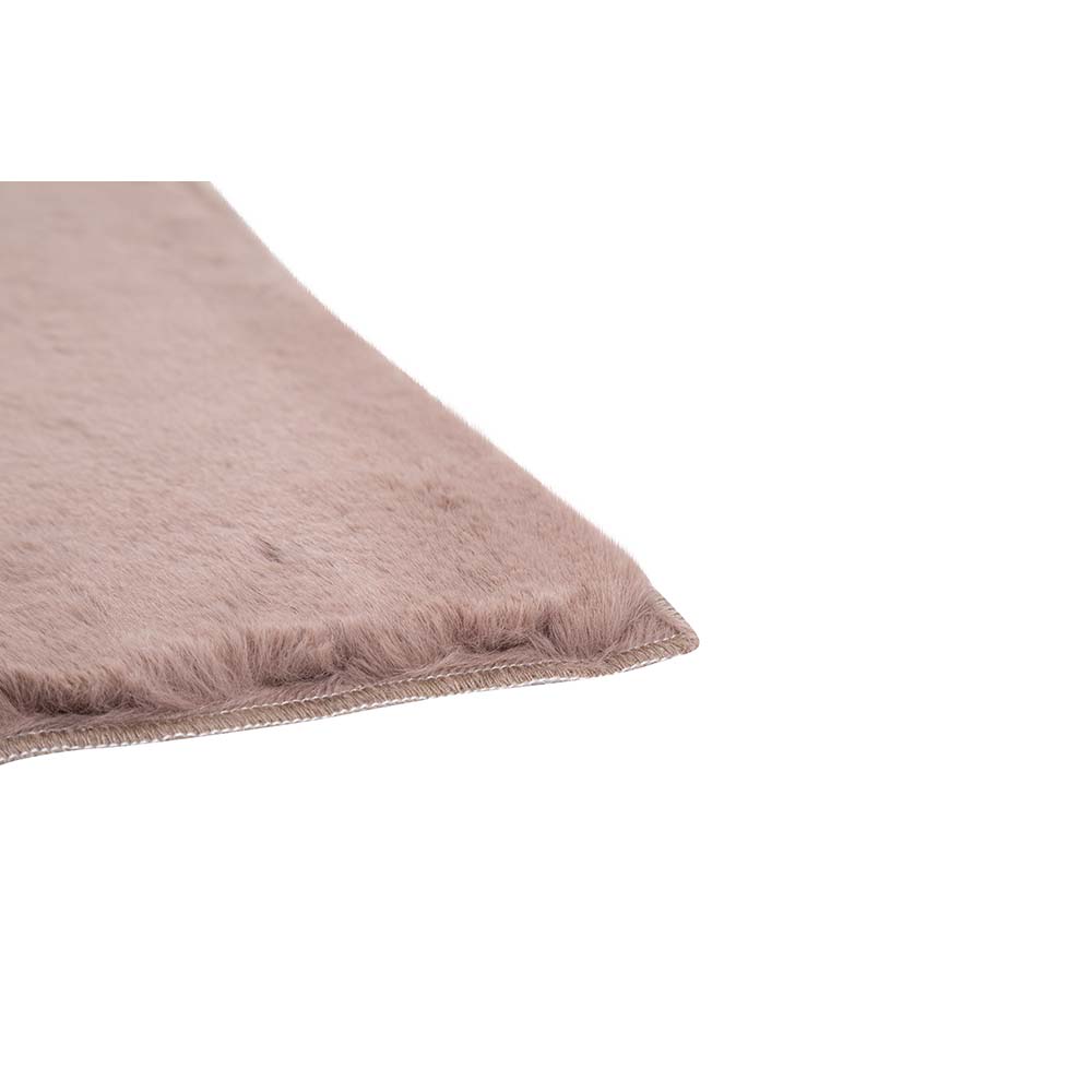 Tapete Felpudo Aconchego 07 Rosa 0,67X1,80M - Edantex