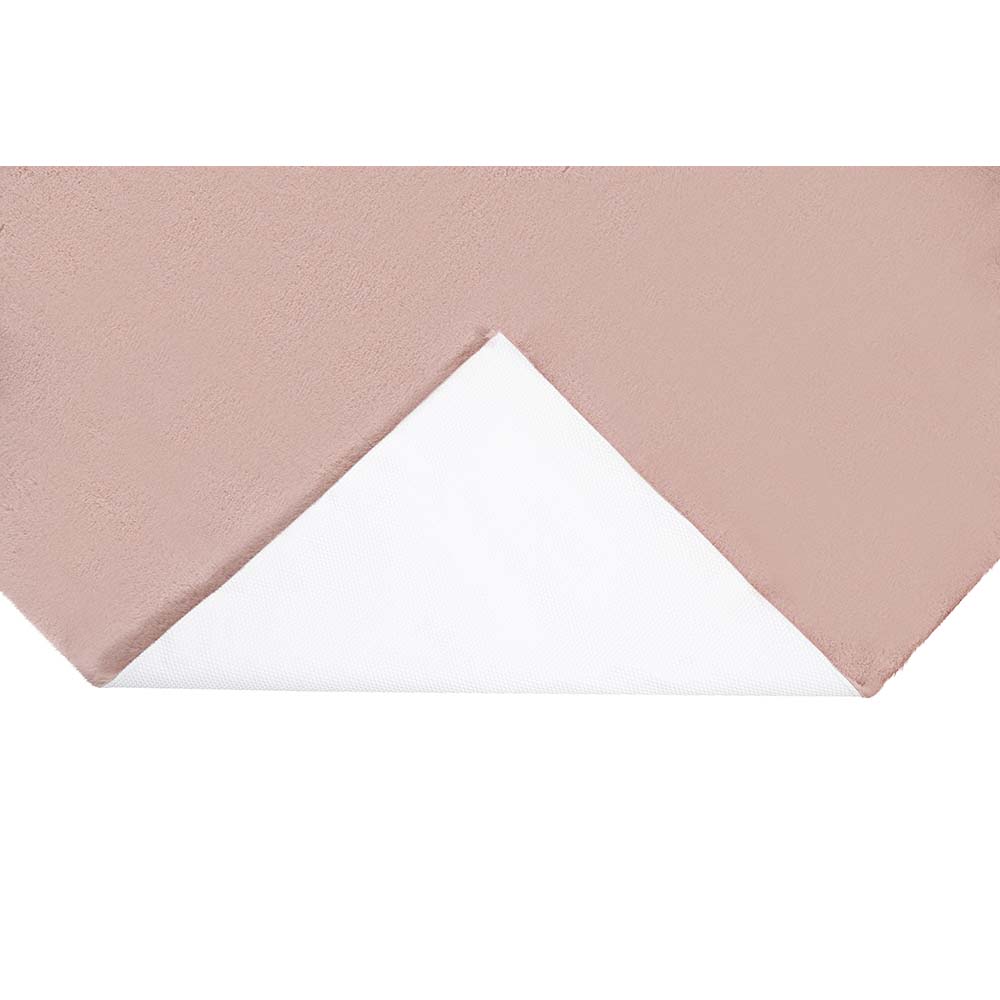 Tapete Felpudo Aconchego 07 Rosa 0,67X1,80M - Edantex