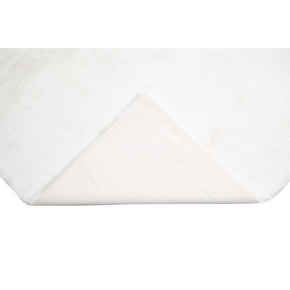 Tapete Felpudo Pluma 01 Branco 1,00X1,40M - Edantex