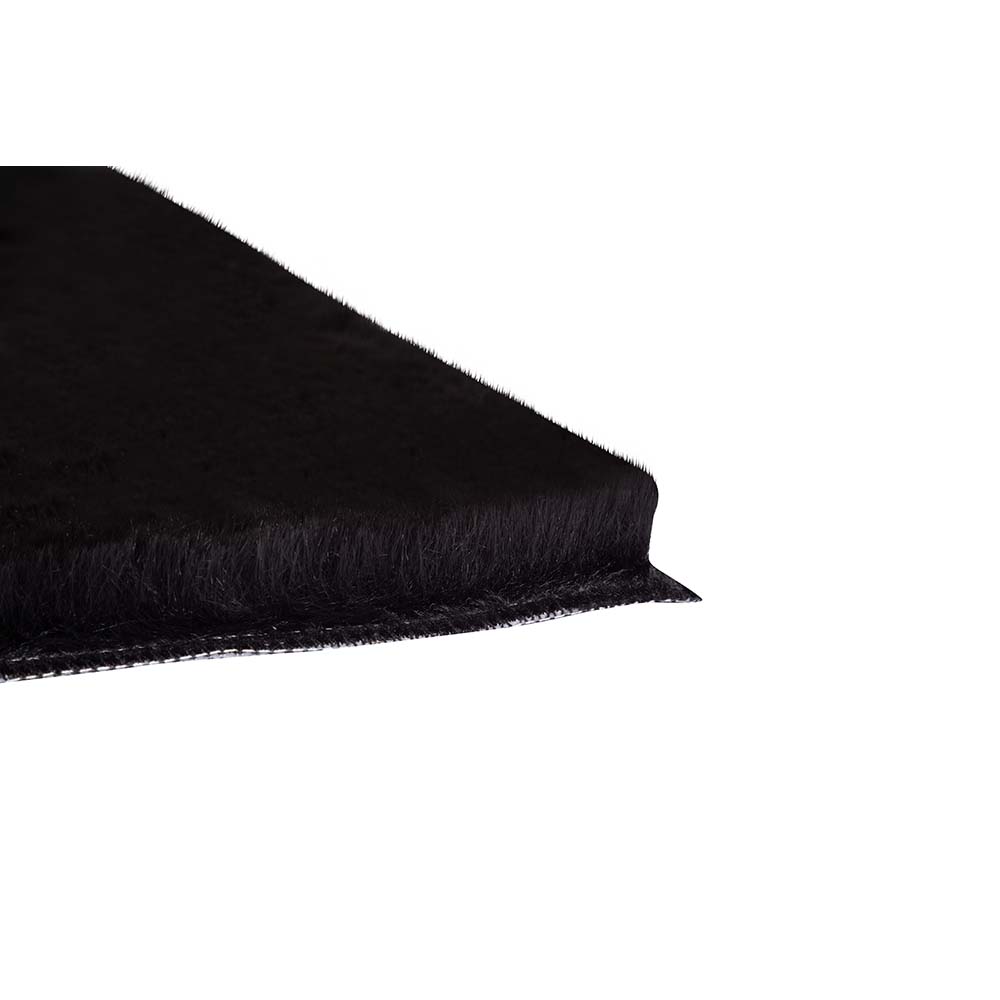 Tapete Felpudo Pluma 04 Preto 1,40X2,00M - Edantex