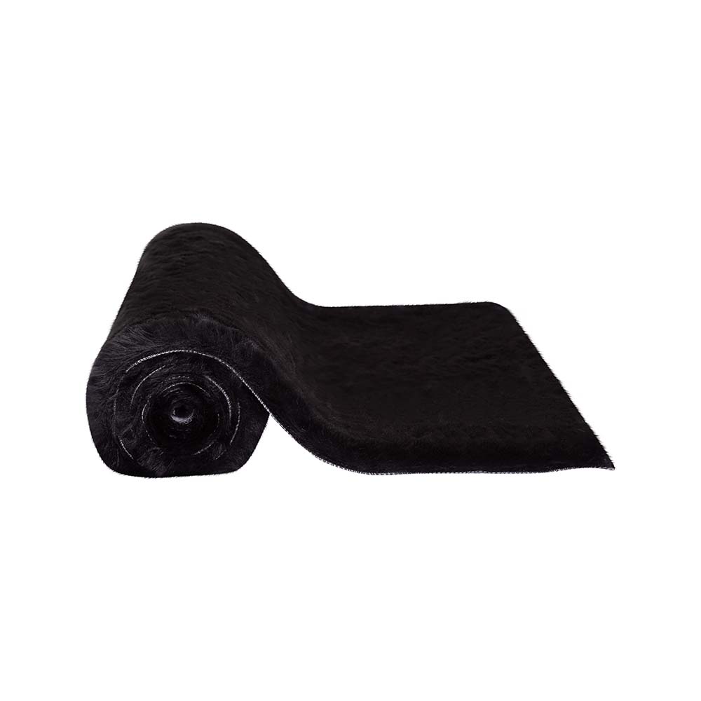 Tapete Felpudo Pluma 04 Preto 1,40X2,00M - Edantex