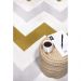Tapete Nilo 04 Bege e Caramelo 0,50X0,80M - Edantex