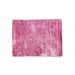 Tapete Quarto Sala Retangular Peludo Felpudo Rosa 50X1M