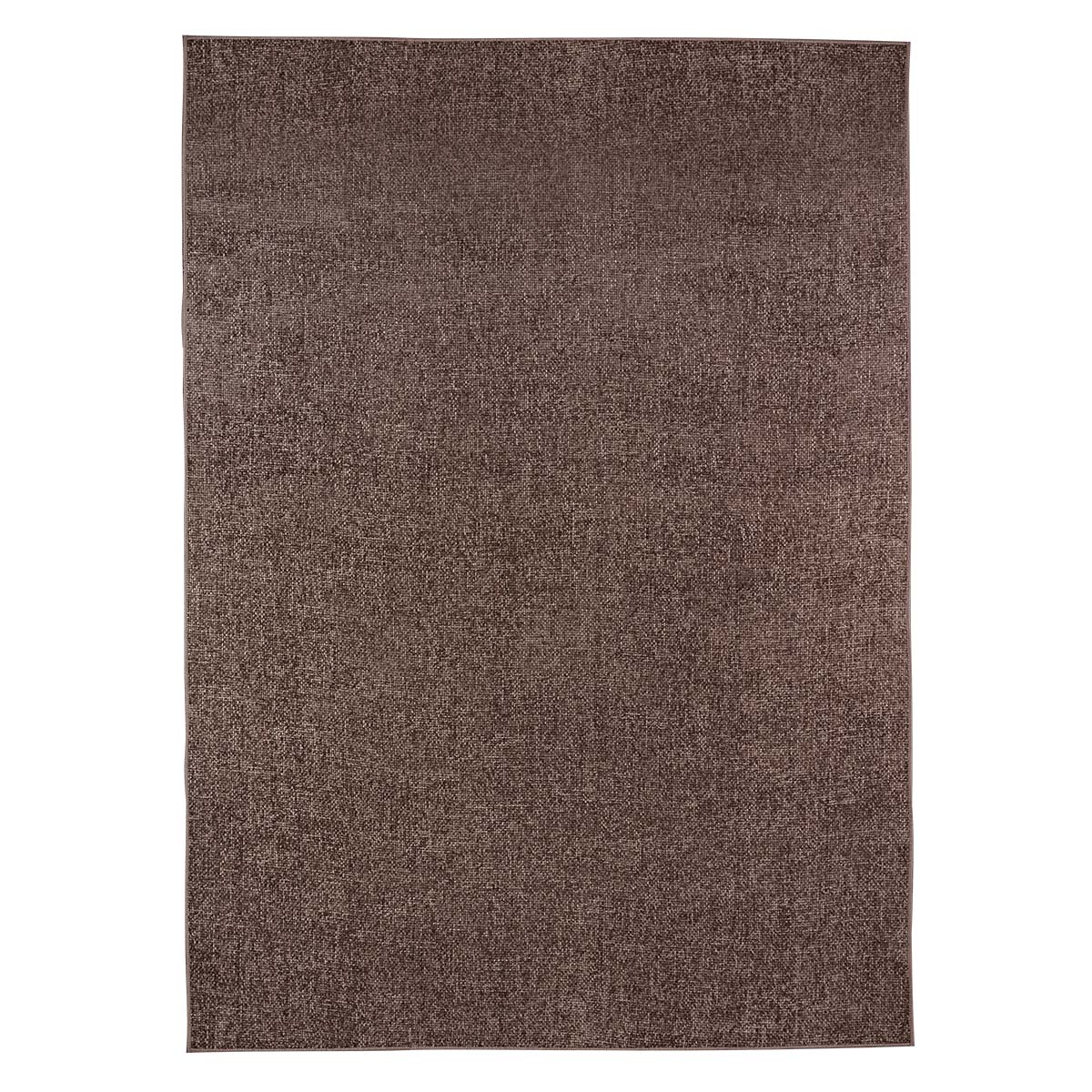 Tapete Sala Antiderrapante Linen 02 Marrom 1,40X2,00M