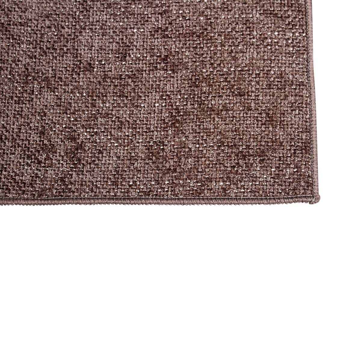 Tapete Sala Antiderrapante Linen 02 Marrom 1,40X2,00M