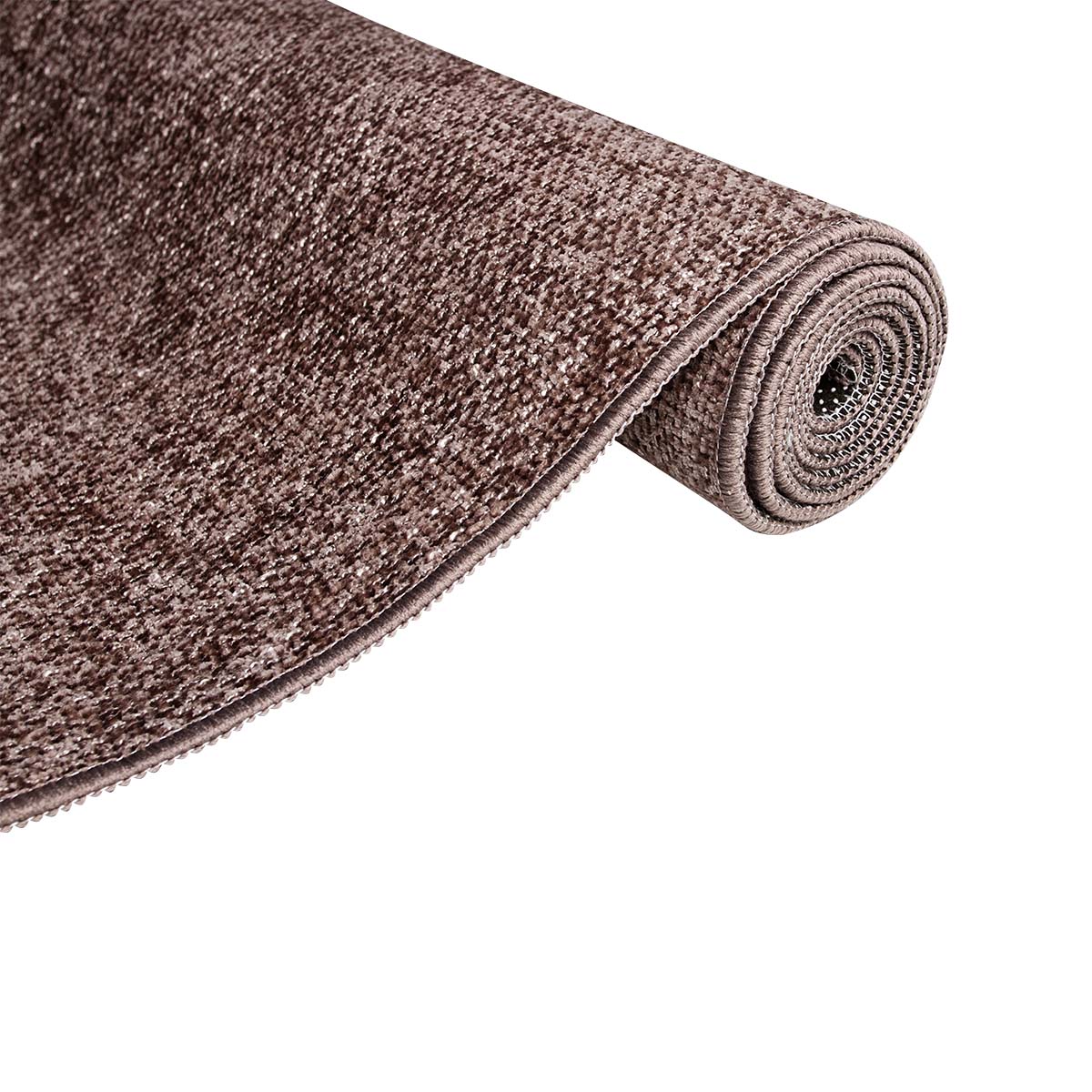 Tapete Sala Antiderrapante Linen 02 Marrom 1,40X2,00M