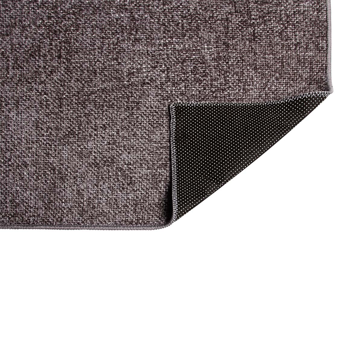 Tapete Sala Antiderrapante Linen 03 Cinza 2,80X4,00M