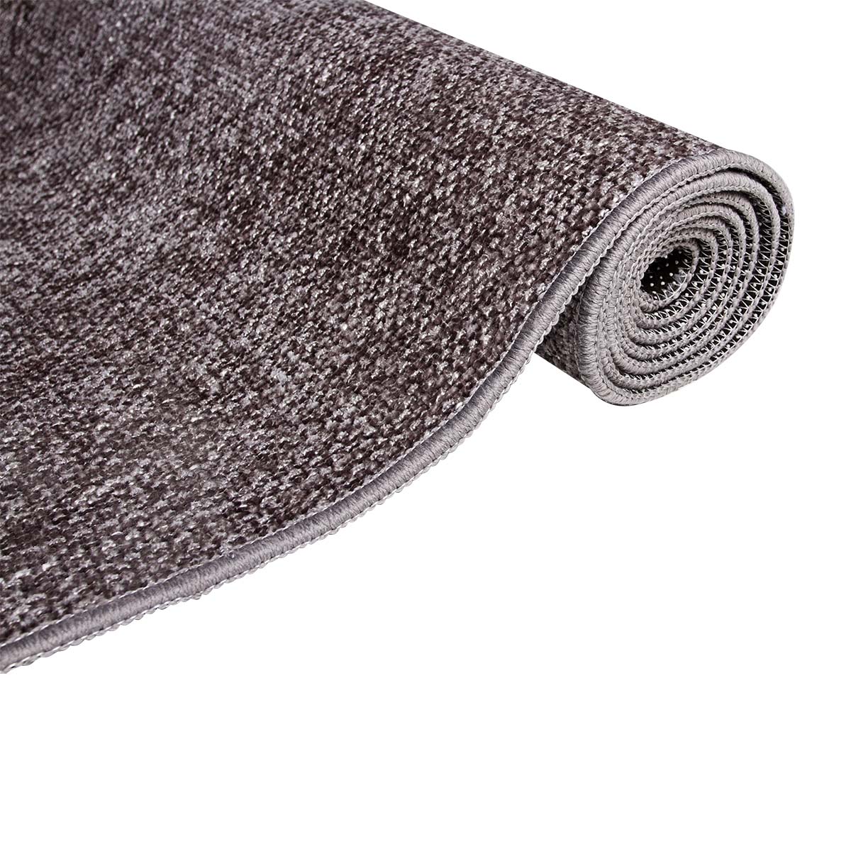 Tapete Sala Antiderrapante Linen 03 Cinza 2,80X4,00M