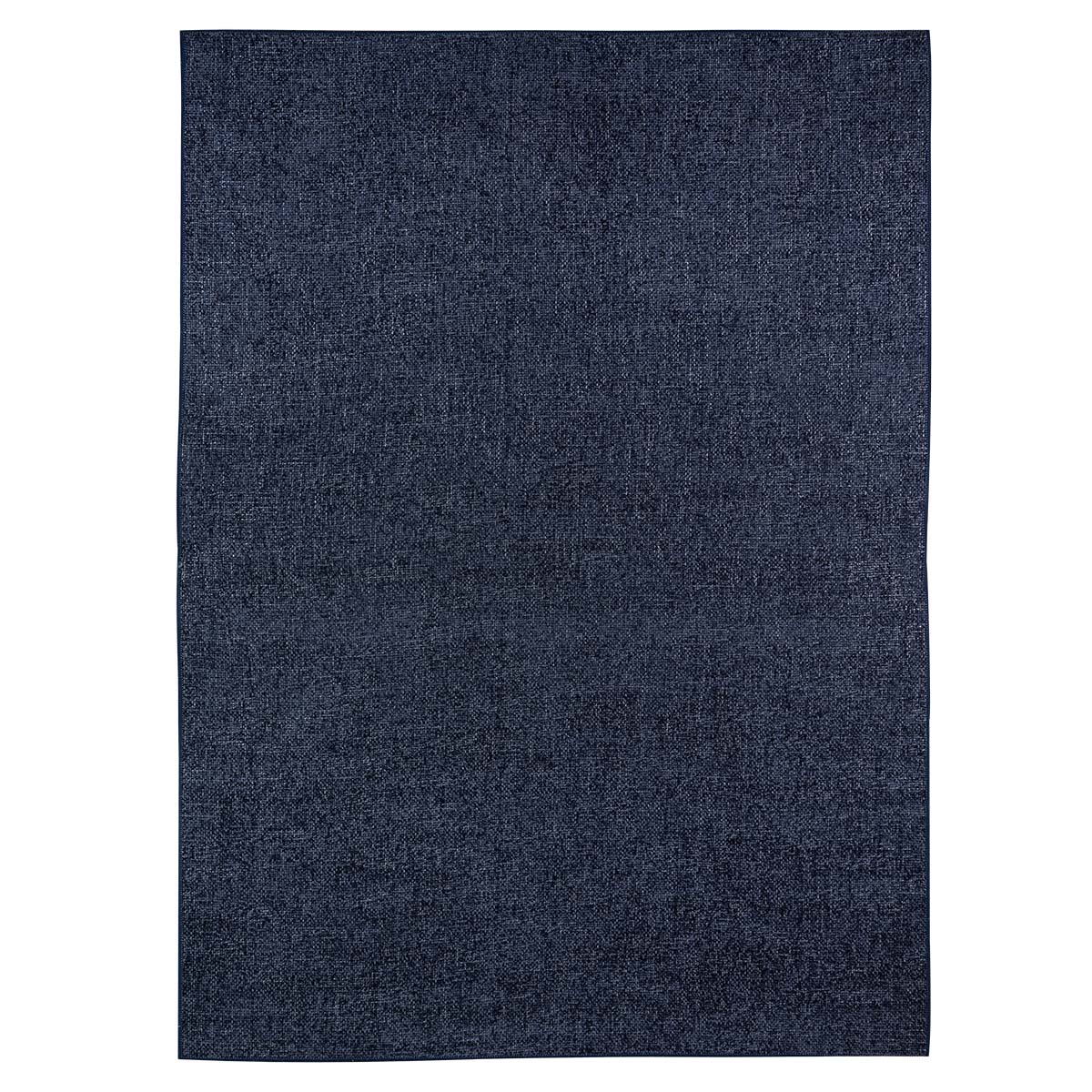 Tapete Sala Antiderrapante Linen 04 Azul  2,00X2,50M