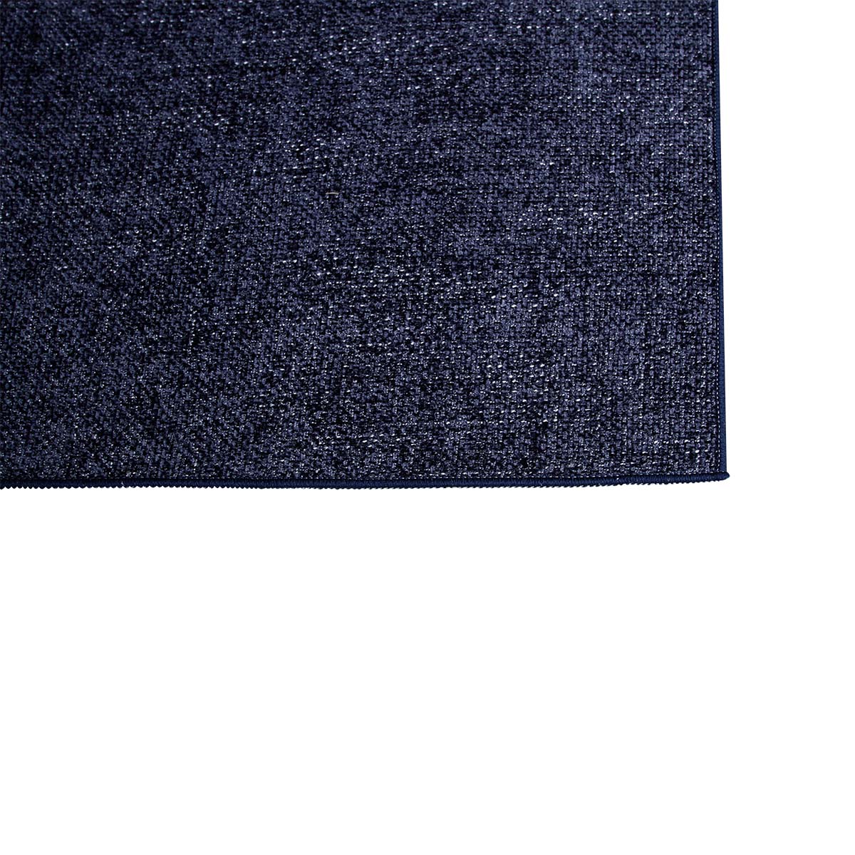 Tapete Sala Antiderrapante Linen 04 Azul  2,00X2,50M
