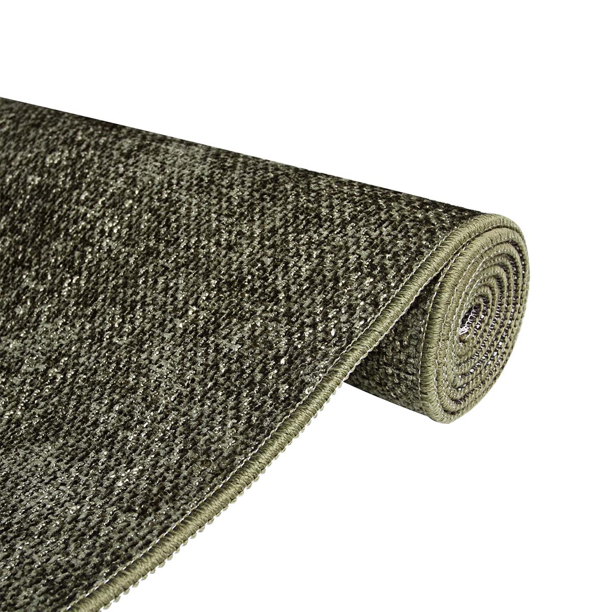 Tapete Sala Antiderrapante Linen 05 Verde 2,50X3,00M
