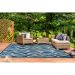 Tapete Sisal Aurora 02 Azul 1,40X2,00M - Edantex