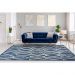 Tapete Sisal Aurora 02 Azul 1,40X2,00M - Edantex