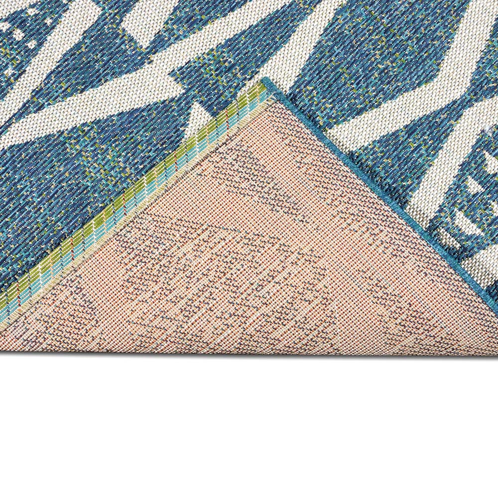Tapete Sisal Aurora 02 Azul 1,40X2,00M - Edantex